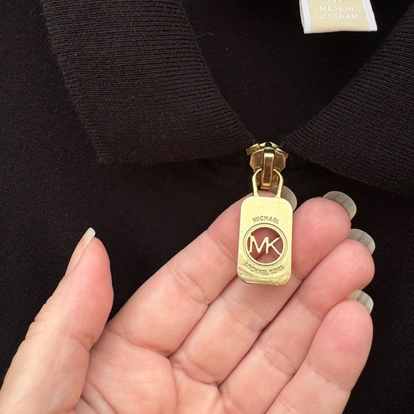 Michael Kors Cotton Blend Jersey Dress - Picture 4 of 5